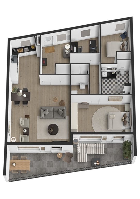 mediumsize floorplan